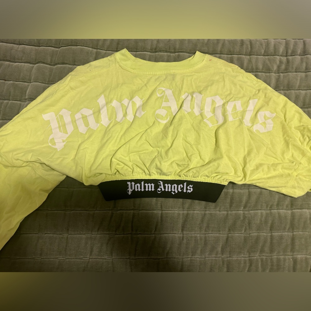 Palm angels crop top